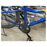 Raleigh 22" Trail Bike 20" Blue/Orange/Silver Frame