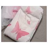 Lot of (5) Houseware Homes Butterfly pattern Baby Crib Sheets