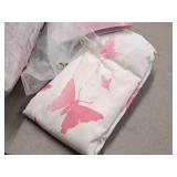 Lot of (8) Houseware Homes Butterfly pattern Baby Crib Sheets