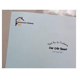 Lot of (8) Houseware Homes Blue Stars pattern Baby Crib Sheets