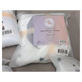 Lot of (6) Houseware Homes Baby Milestone Blankets - Boy