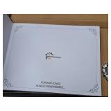 Lot of (10) In Loving Memory Record Book with Pen and Holder (in box)