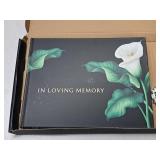 Lot of (17) In Loving Memory Record Book with Pen and Holder (in box)