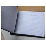Lot of (17) In Loving Memory Record Book with Pen and Holder (in box)