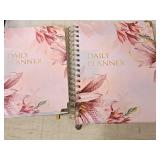 (10) Daily Planners 6"x8", (20) Daily Planners 7"x9-1/2", (25) Black Diaries 6"x8"