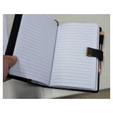 Lot of (5) Diary with Lock and Pen (Black) (in box)