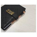 Lot of (20) Diary with Lock and Pen (Black) (in box)