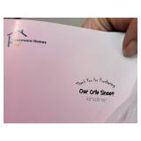 Lot of (5) Houseware Homes Butterfly pattern Baby Crib Sheets