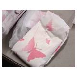 Lot of (10) Houseware Homes Butterfly pattern Baby Crib Sheets