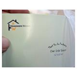 Lot of (5) Houseware Homes Hollow & Solid Stars with Red Hearts pattern Baby Crib Sheets