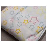 Lot of (10) Houseware Homes Hollow Stars pattern Baby Crib Sheets