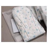 Lot of (5) Houseware Homes Blue Stars pattern Baby Crib Sheets