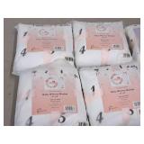 Lot of (8) Houseware Homes Baby Milestone Blankets - Girl
