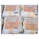 Lot of (8) Houseware Homes Baby Milestone Blankets - Boy