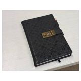 Lot of (5) Diary with Lock and Pen (Black) (in box)