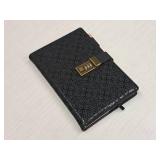 Lot of (20) Diary with Lock and Pen (Black) (in box)