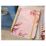(2) Daily Planners 6"x8", (4) Daily Planners 7"x9-1/2", (5) Black Diaries 6"x8" with Box and Pen