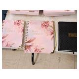(5) Daily Planners 6"x8", (10) Daily Planners 7"x9-1/2", (15) Black Diaries 6"x8" with Box and Pen