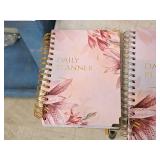 (10) Daily Planners 6"x8", (20) Daily Planners 7"x9-1/2", (25) Black Diaries 6"x8"