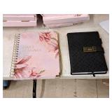 (25) Daily Planners 7"x9-1/2", (25) Black Diaries 6"x8"