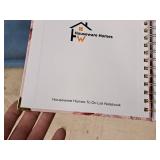 (25) Daily Planners 7"x9-1/2", (25) Black Diaries 6"x8"