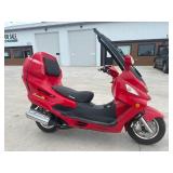 150cc Courier Scooter with Retractable Roof