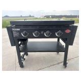 Professional Propane Char Griller Flat  Top 37" Wide