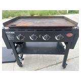Professional Propane Char Griller Flat  Top 37" Wide