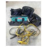 Lot of 4 Total Bags & Jumper Cables