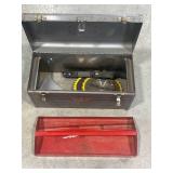 Craftsman Metal Toolbox with Saw Blades