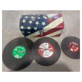 American Flag Tool Box & Blades
