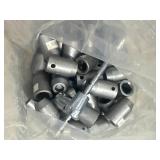 Nearly 10 Pounds of Craftsman Made in USA 7/16" Sockets