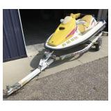 1996 Sea Doo Bombardier GTI Jet Ski