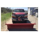 1996 Ford F250 4X4 With Plow