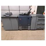 Konica Minolta Biz Hub Press C1070 Color Digital Production Press / Copier / Scanner / Printer 3-piece