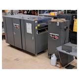 Tec Lighting TruCoat 16" Hand-Fed UV Coating Machine TRUV-16D with Carbon Filter Air Purifier