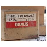 Ohaus® 5lbs2oz 700 Series/800 Series Triple Beam Balance Scale