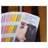 Lot of (6) Assorted Color Swatch Books