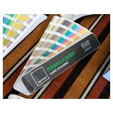 Lot of (6) Assorted Color Swatch Books