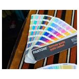 Lot of (6) Assorted Color Swatch Books