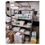 Plastic Shelving Unit 16"x48"x70" 5-shelf