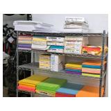 Wire Shelf Rolling Shelving Unit 18"x48"x76" 6-shelf (Silver)