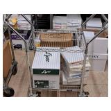 Rolling Wire Utility Cart 18"x36-1/2"x40-1/2"