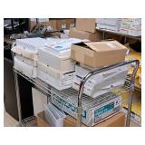 Rolling Wire Utility Cart 21"x38"x39"