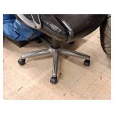 Rolling Office Arm Chair -  (Black)