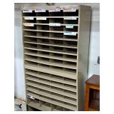 Metal Shelf / Organizer Cabinet 37-3/4"x12-3/4"x70-3/4"