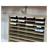 Metal Shelf / Organizer Cabinet 37-3/4"x12-3/4"x70-3/4"