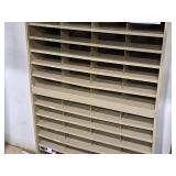 Metal Shelf / Organizer Cabinet 37-3/4"x12-3/4"x70-3/4"