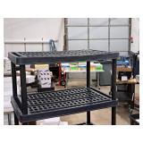 Plastic Shelving Unit 23-1/2"x35-1/2"x72-1/2" 5-shelf