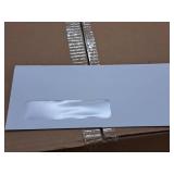 Lot of (5 Boxes) Envelopes | Window | White Wove | No. 10 4-1/8"x9-1/2" - Anchor Paper Co 500-count ( 2500 total items )